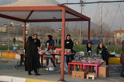مشارکت شهرداری در بازارچه خیریه‌ مهر لواسان