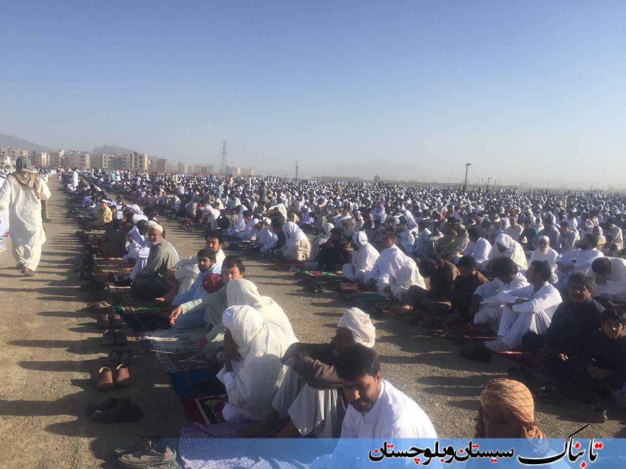 شوکت نماز عید قربان در سیستان و بلوچستان