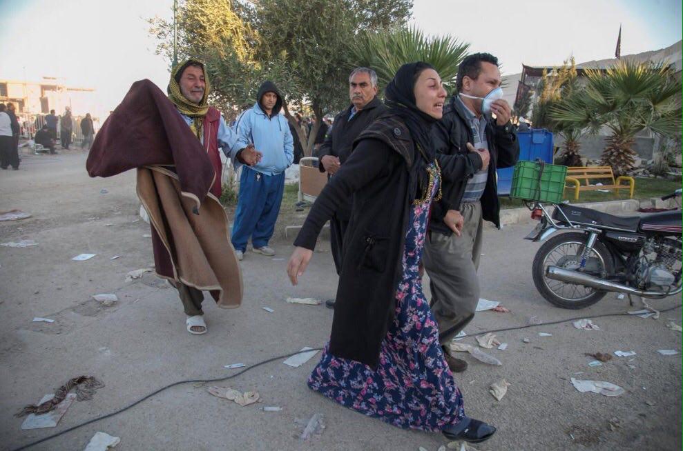 زلزله شدید در عراق و ایران تاکنون 210 نفر را کشته است