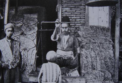 نان بربری و سنگک تهران در ۱۲۰ سال قبل