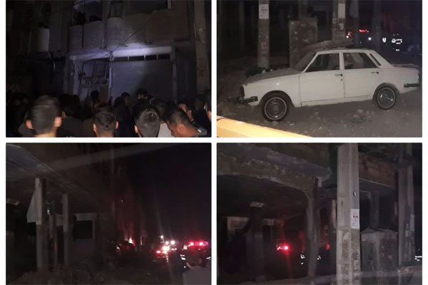 انفجار گاز در یک حسینیه در شهر صالحیه