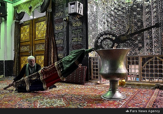 شاخص‌ترین نماد تاسوعای حسینی در دماوند+عکس