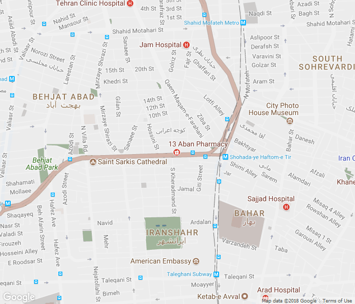 داروخانه ۱۳ آبان آدرس شماره تلفن مسیر مترو - چطور برم داروخانه ۱۳ آبان؟ - 13 Aban Pharmacy داروخانه ۱۳ آبان 13 Aban Pharmacy