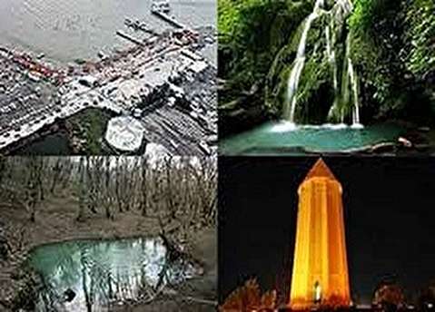 معرفی آثار تاریخی و جاذبه های گردشگری استان گلستان/ناهارخوران، جاده هزار پیچ، روستای زیارت، جزیره آشوراده