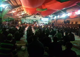 تشییع و تکریم ۳ شهید گمنام دفاع مقدس در زندان کرمانشاه