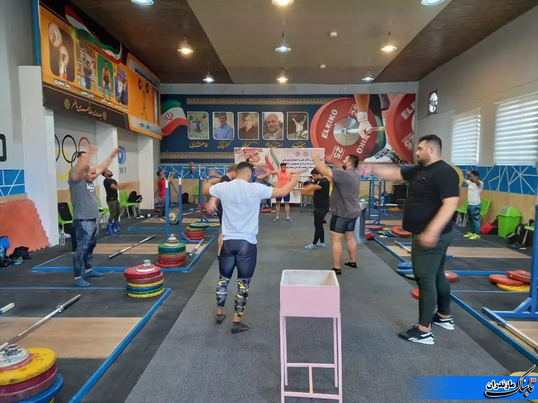 &nbsp;آغاز اردوی ملی پوشان وزنه&zwnj;برداری در بابلسر+ تصاویر