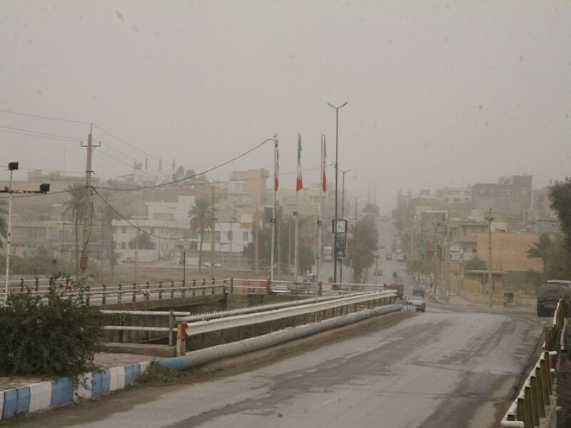 دید افقی در قصرشیرین کاهش یافت