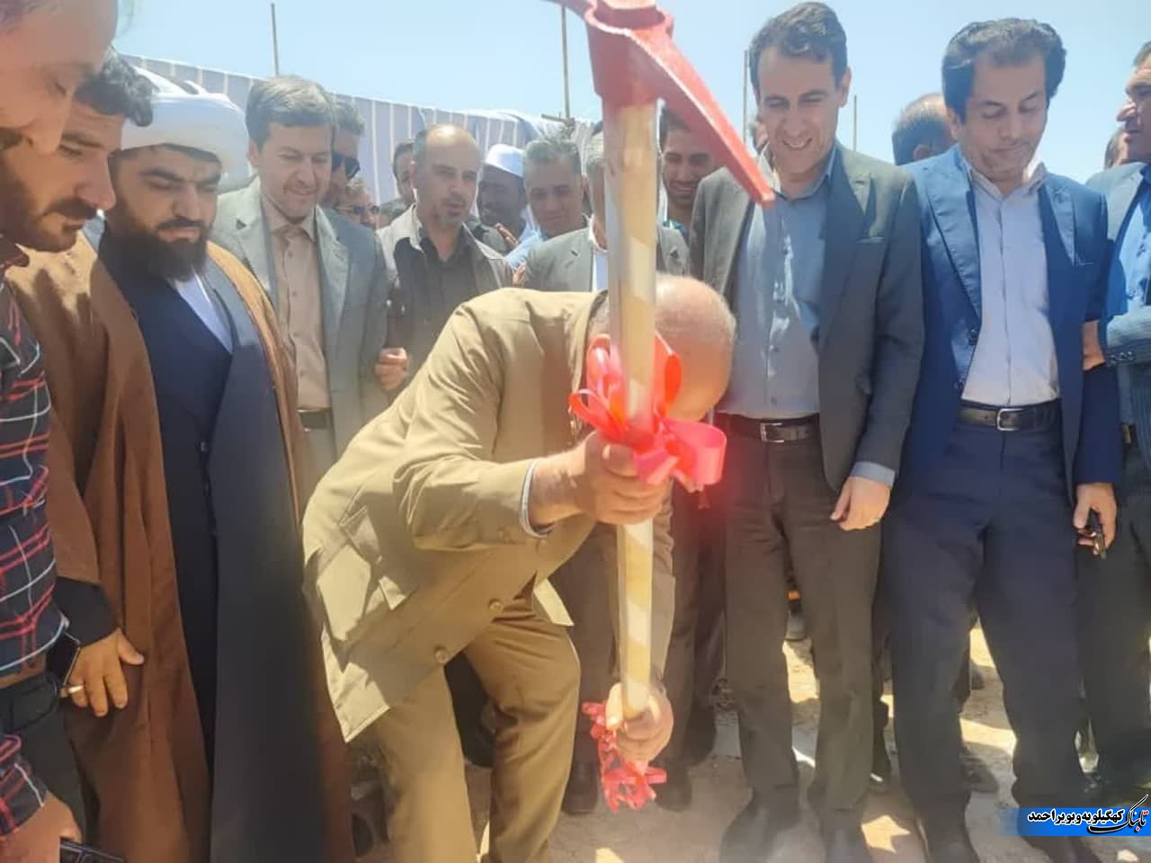 کلنگ سد مخزنی سقاوه به زمین زده شد / وعده وحیدی برای شهرستان تازه تاسیس مارگون