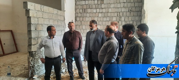 خیز بلند فرماندار قشم و بخشدار شهاب در همراهی با مسئولین شهر سوزا جهت رفع مشکلات این شهر