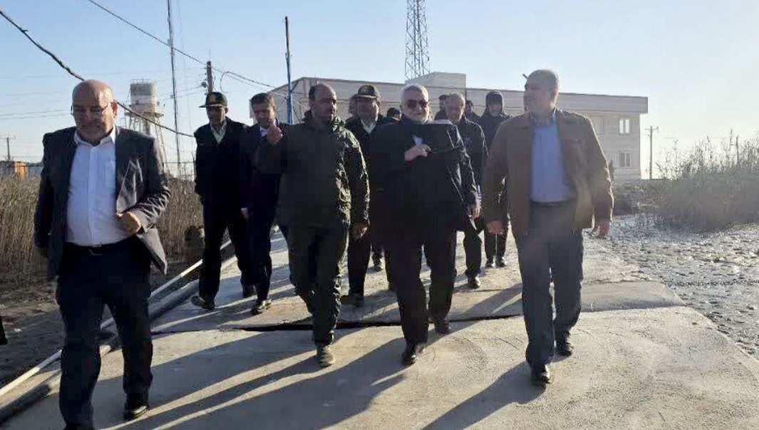 سفر کمیسیون امنیت ملی به نقطه صفر مرزی عراق در اروند