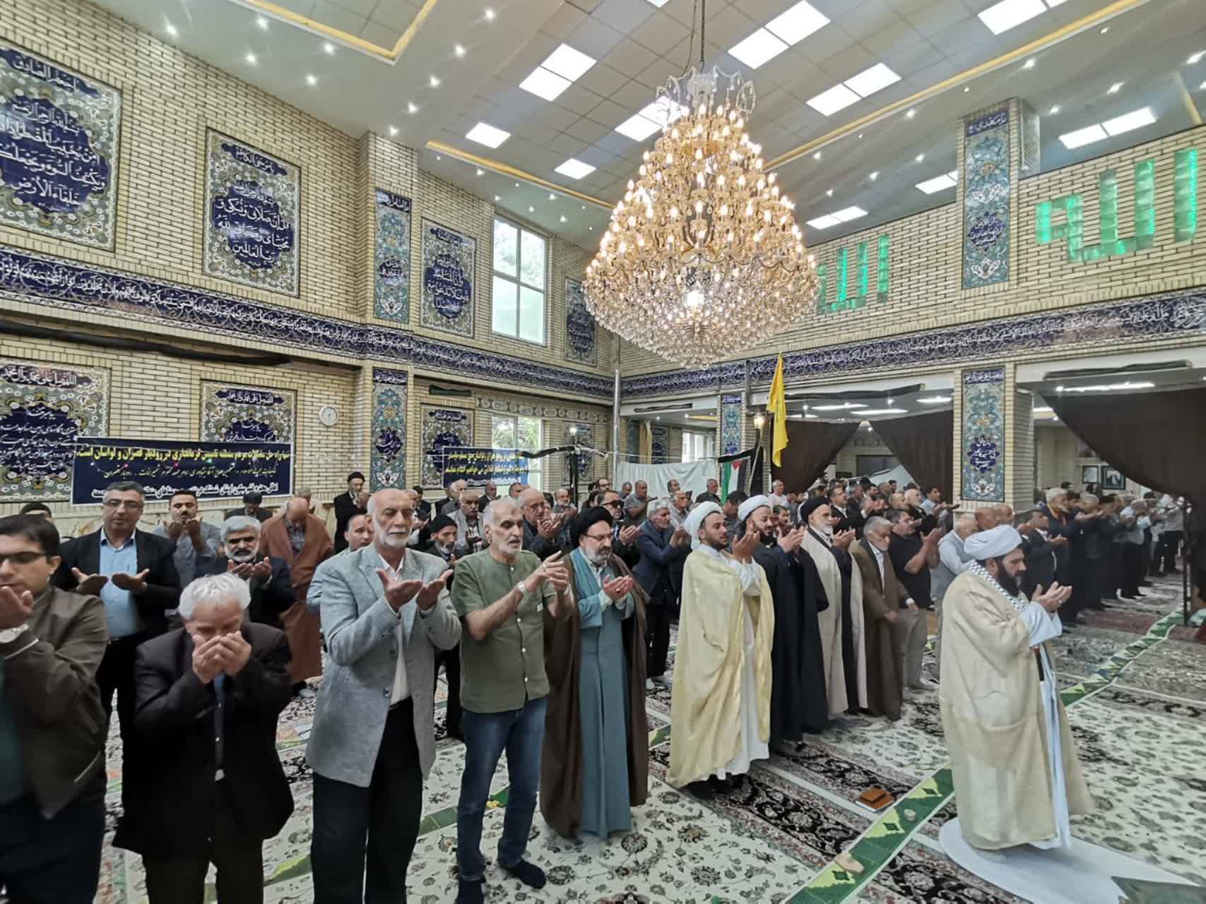 گزارش تصویری از نماز عبادی سیاسی جمعه رودبارقصران