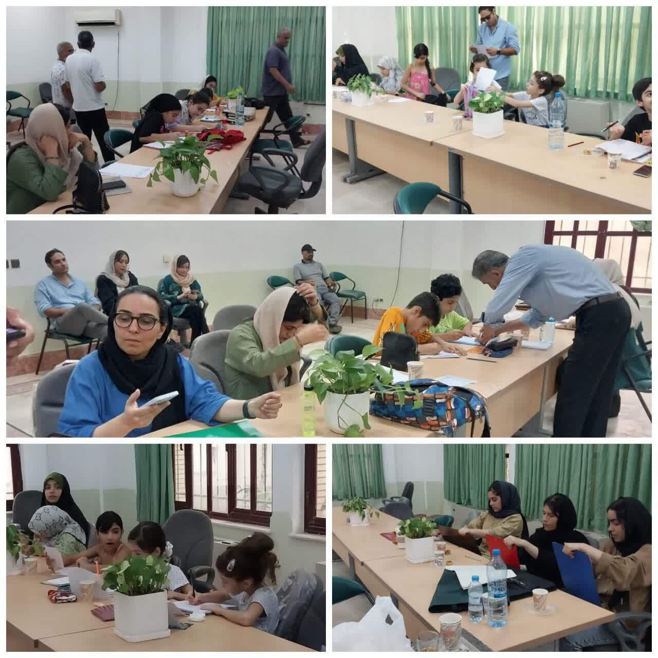 برگزاری آزمون خوشنویسی سراسری پایان دوره ای ۱۴۰۳ در شهرستان بابلسر