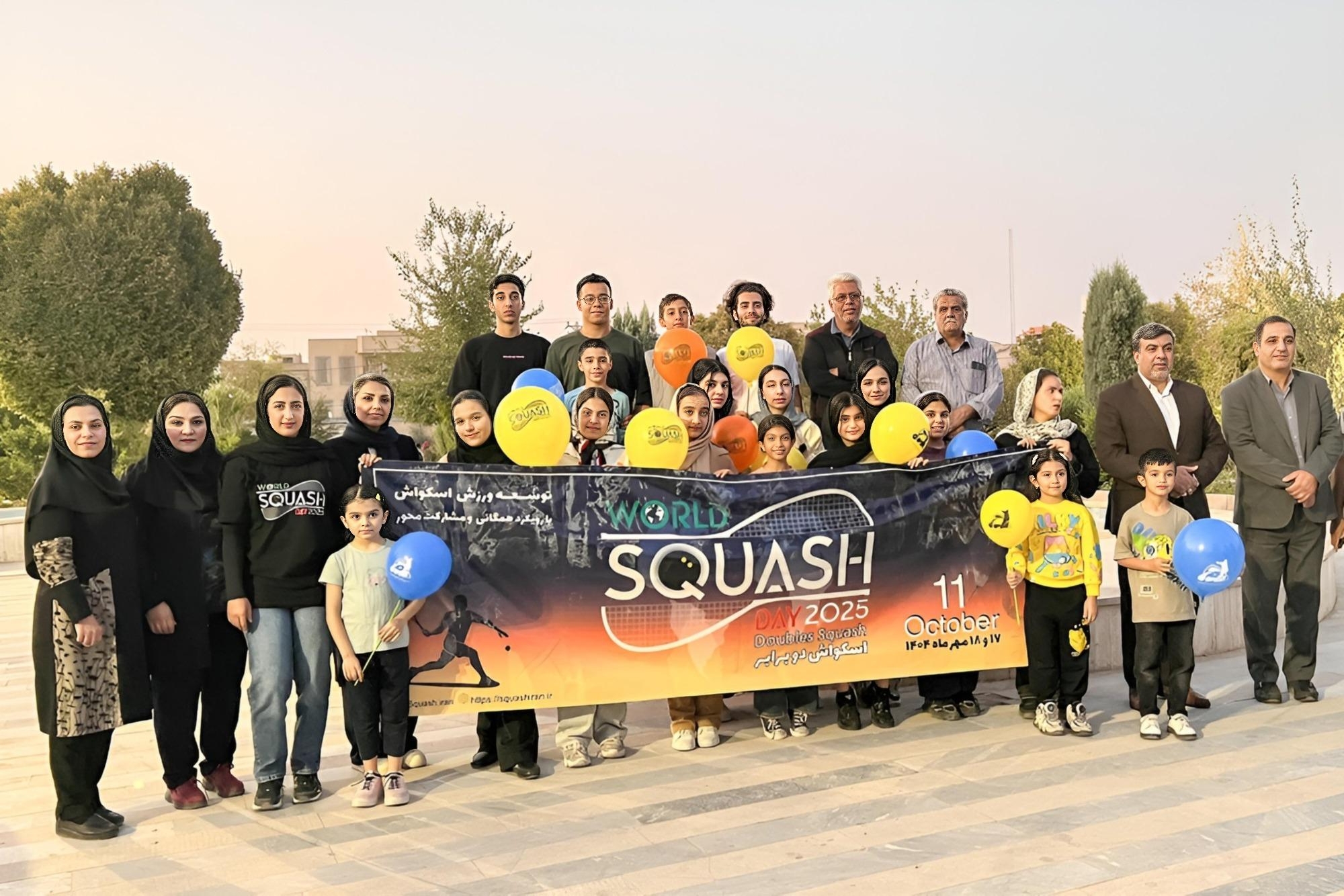 برگزاری گرامیداشت روز جهانی اسکواش/ یزد؛ قطب اسکواش ایران است